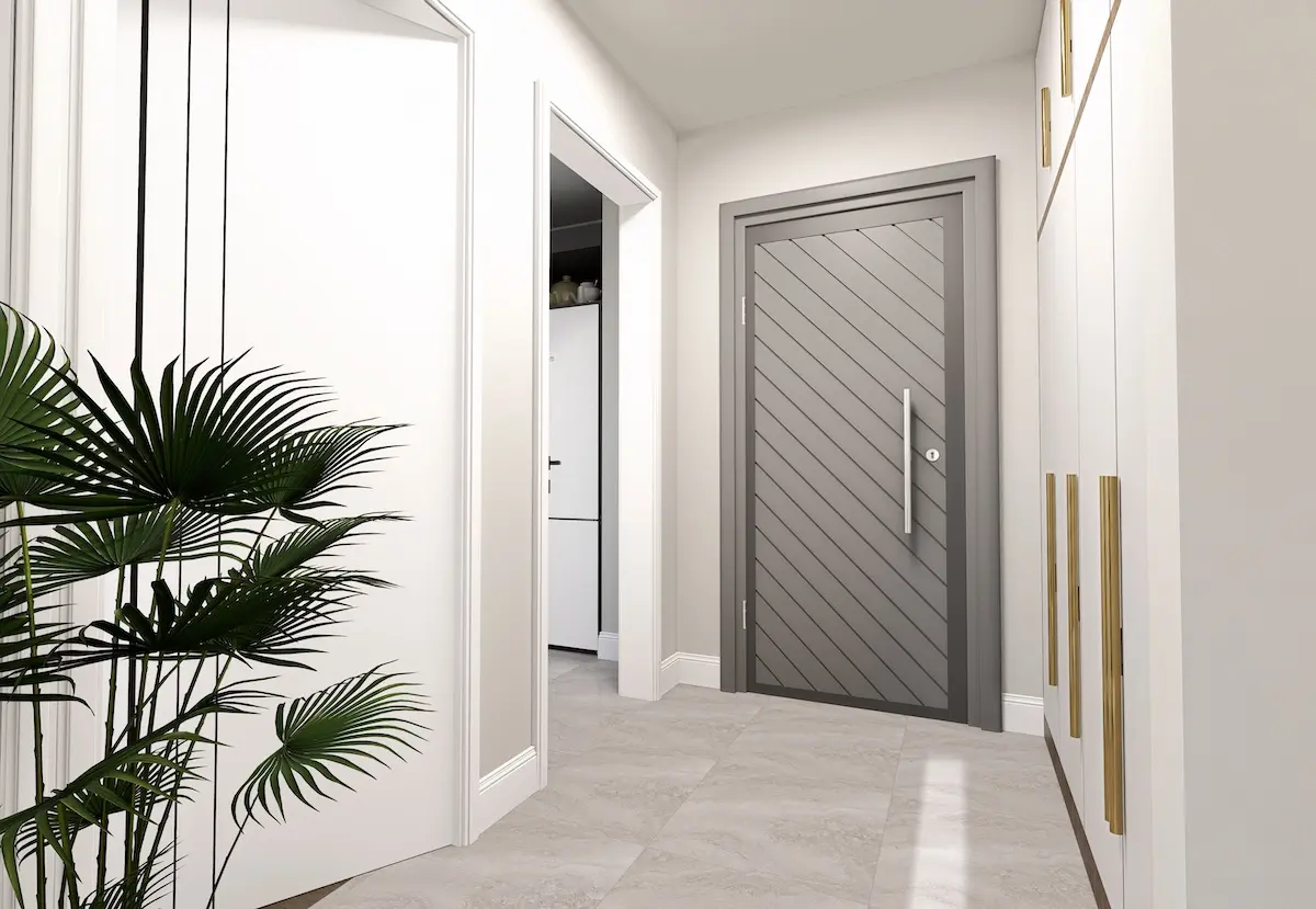 Flat entrance